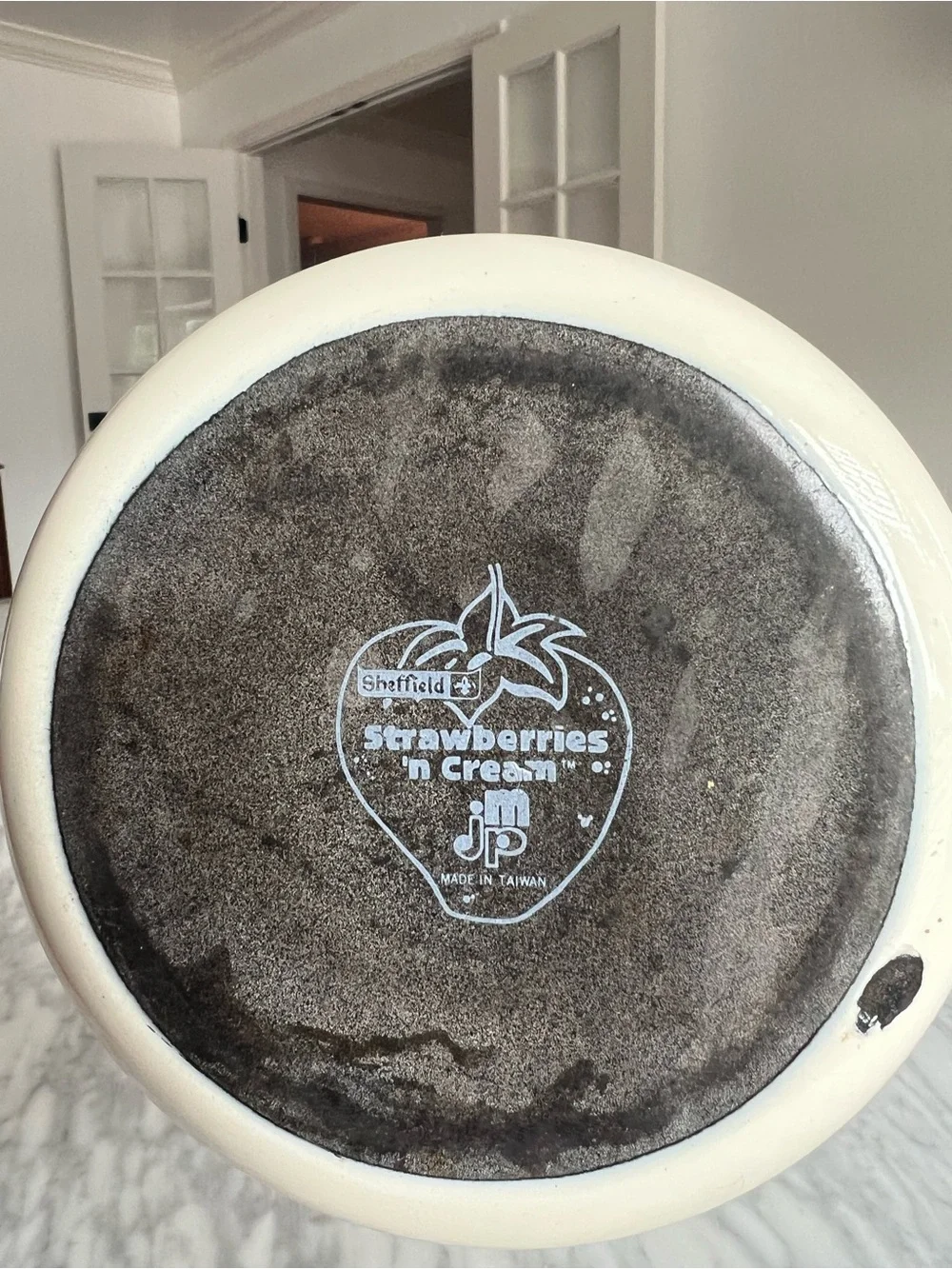 Sheffield cream enamel